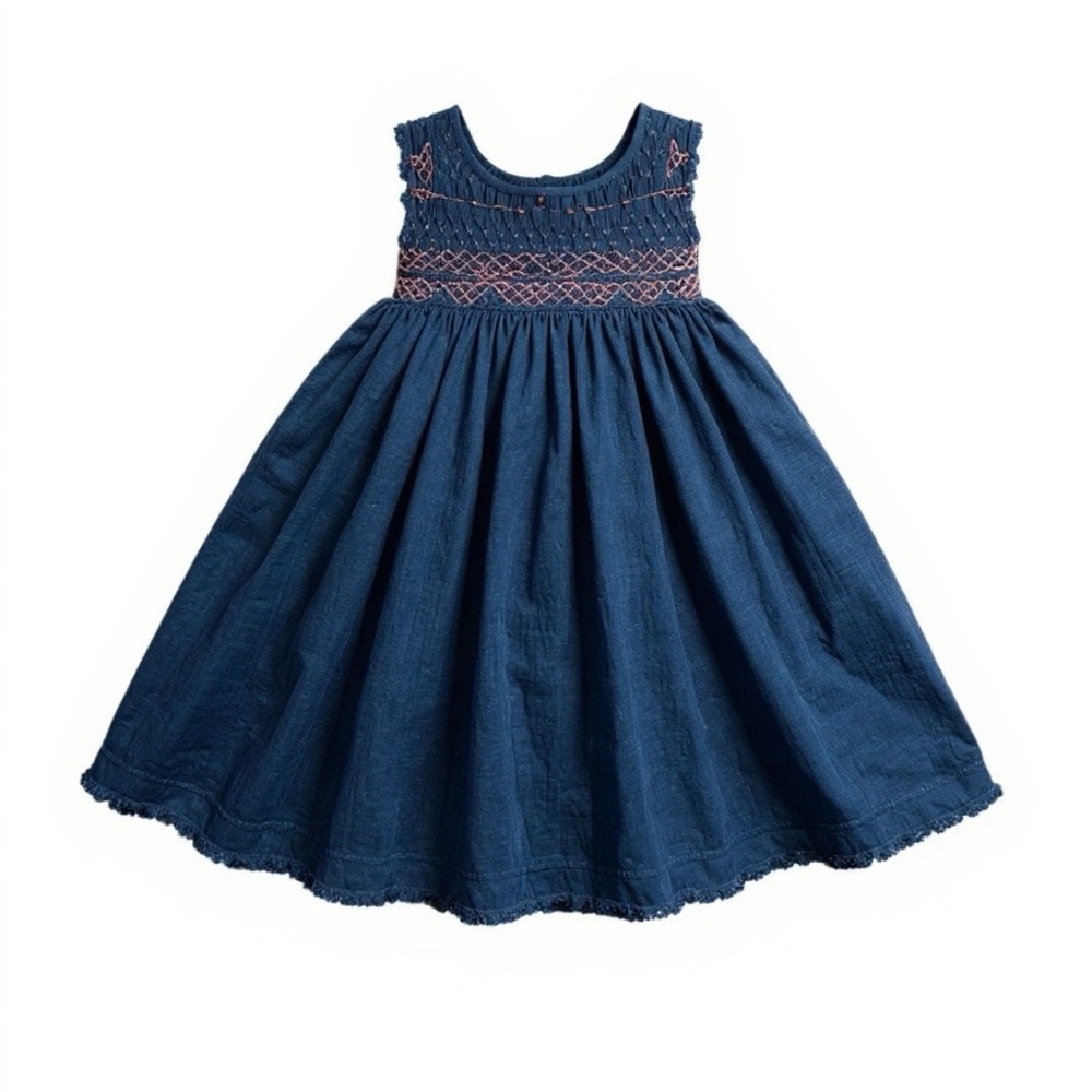 Altar’d State Blue Babydoll Sleeveless Blouse